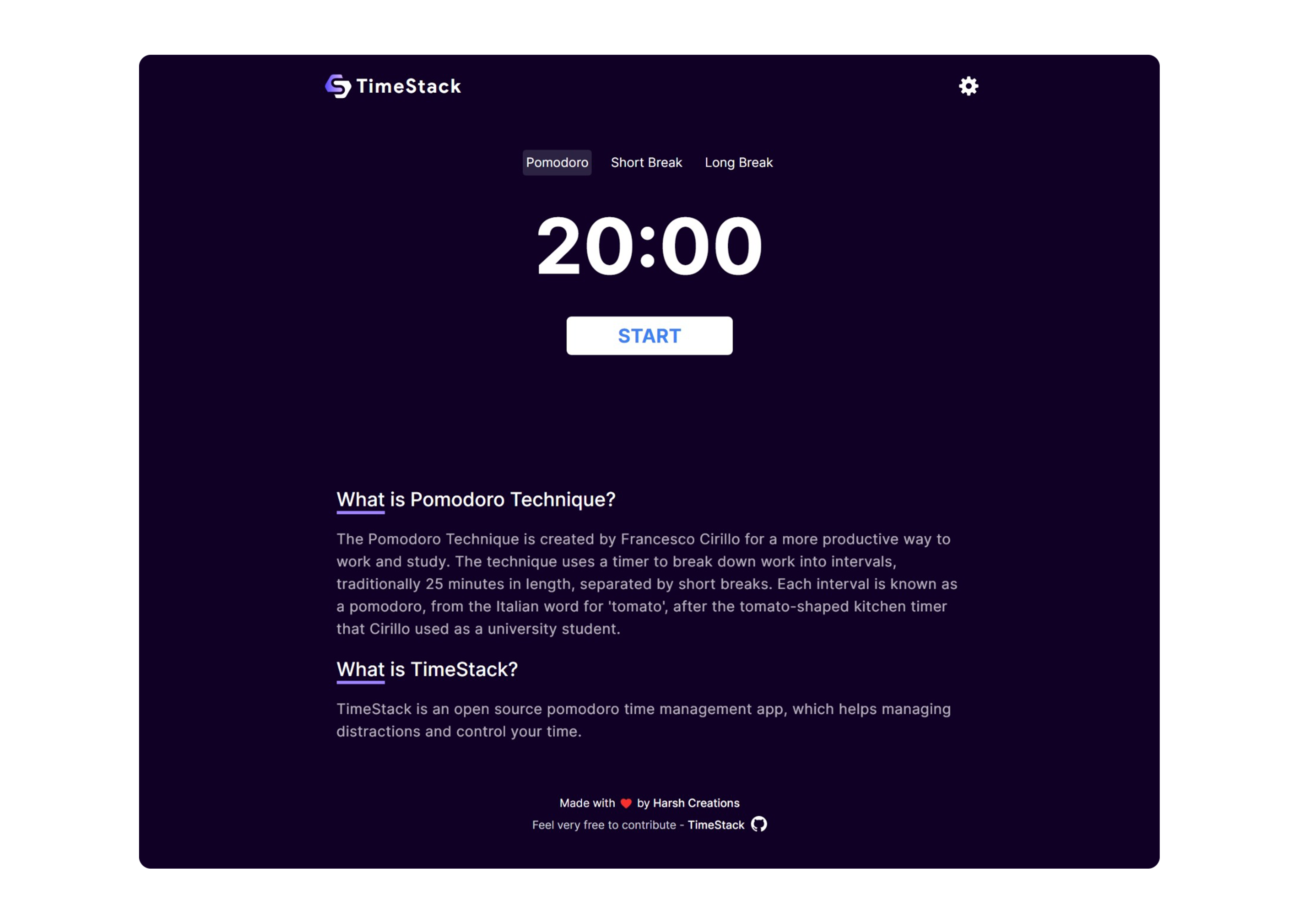 Timestack